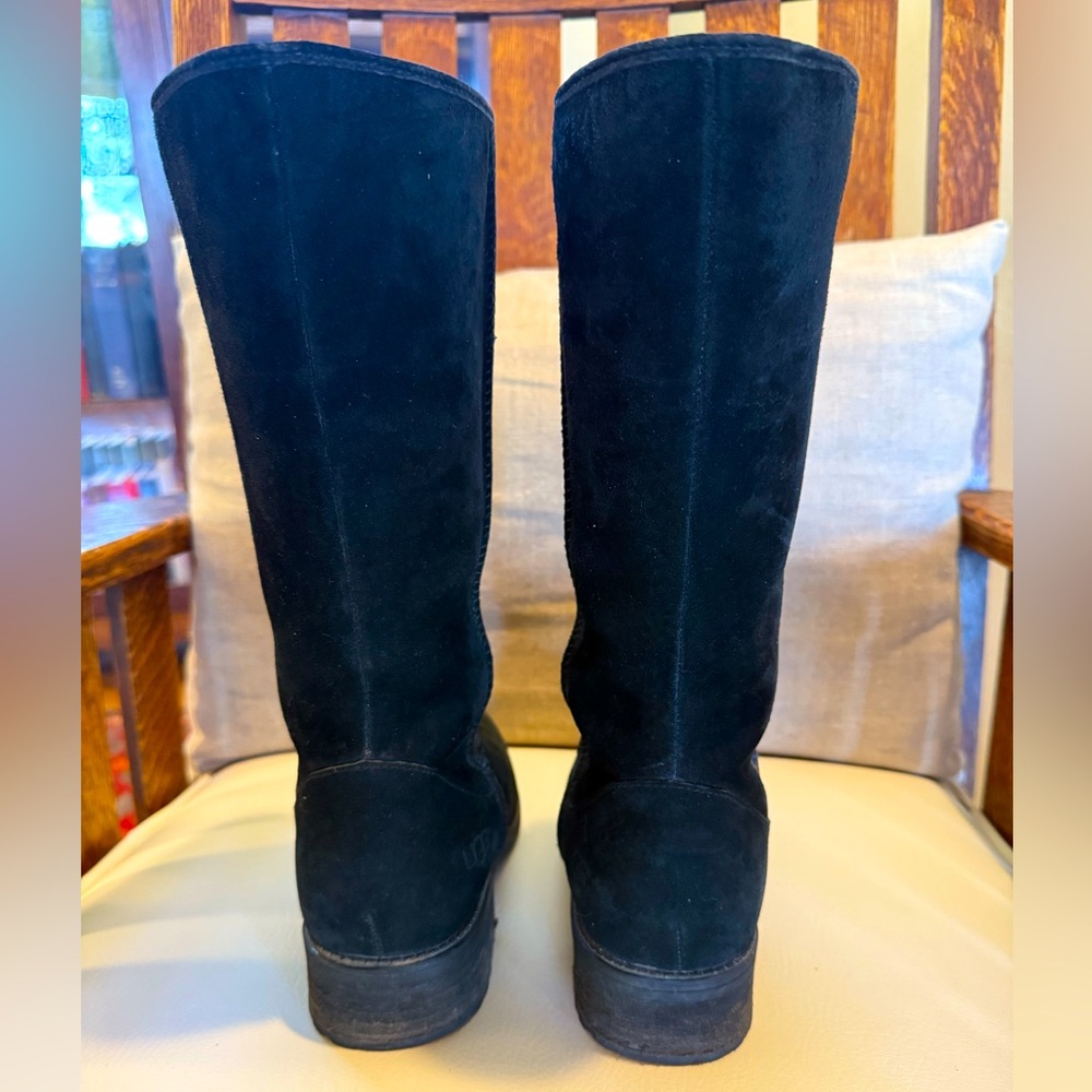 Ugg Black Linford Boot 7 - Picture 4 of 14